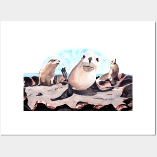 Sea Lions Posters and Art